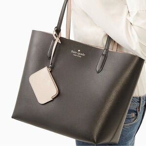 Kate Spade Black and Cream Tote